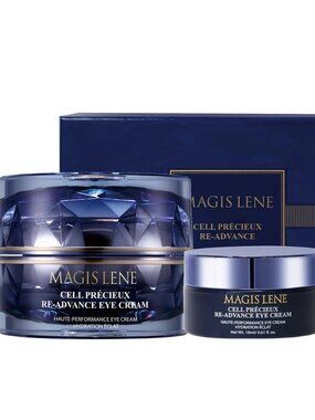Magis Lene Cell Pre'cieux Re-Advance Eye Cream 1.01fl oz + 0.6fl oz - NEW